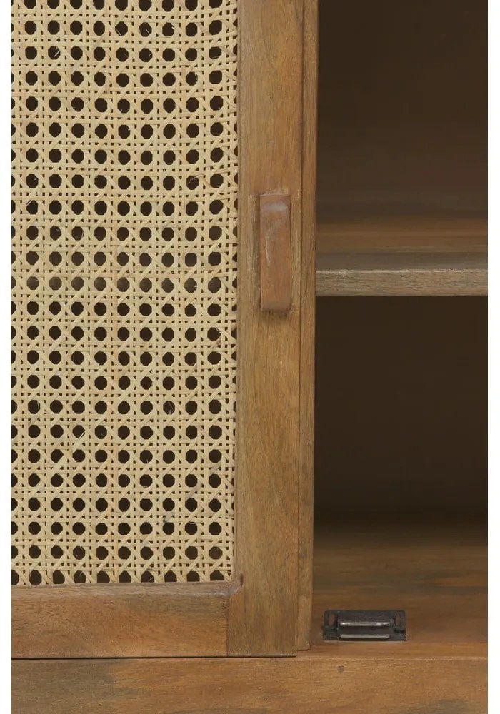 Brązowa komoda z drewna mango 90x160 cm Nipas – Light & Living