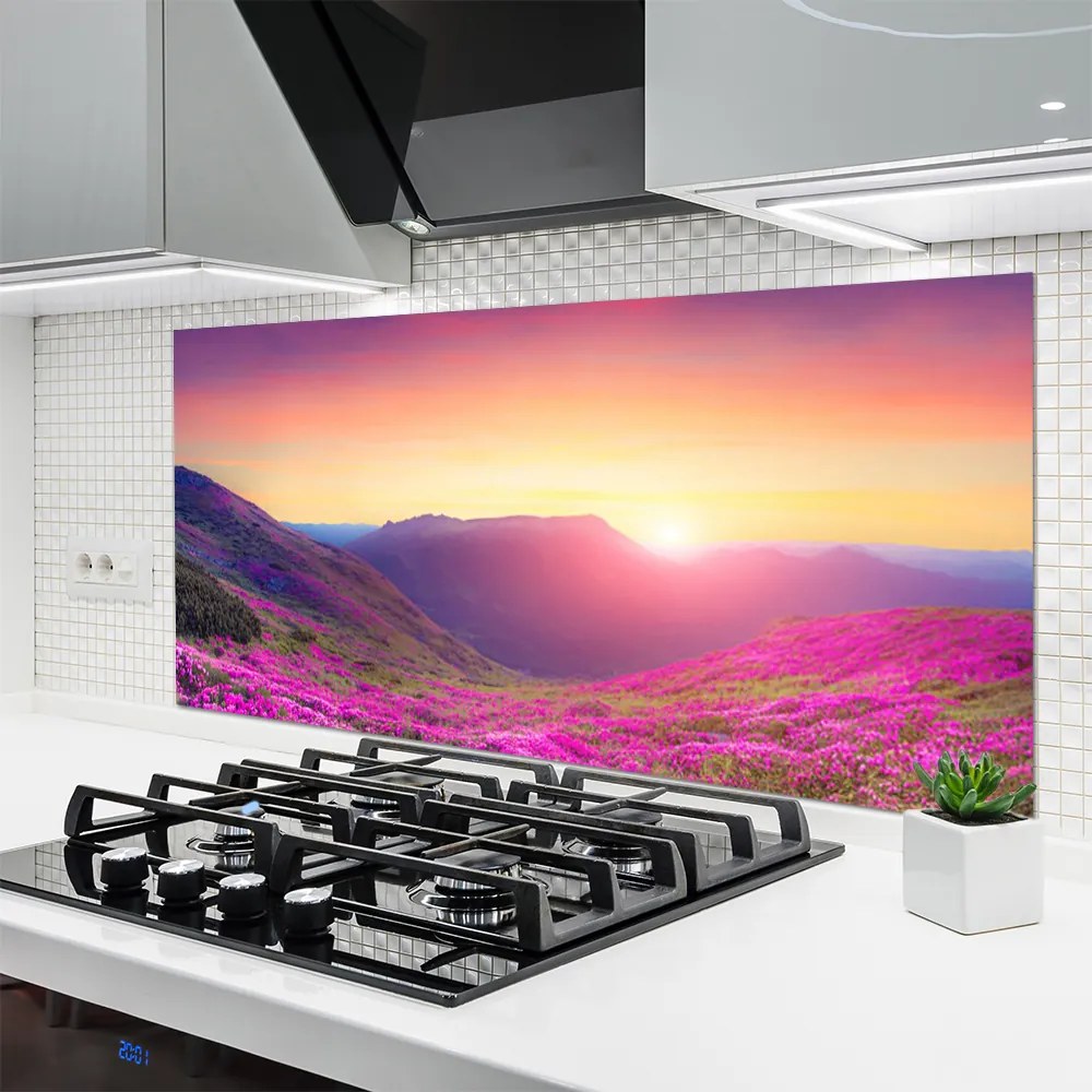 Panel nad blat kuchenny Panorama Słonecznych Szczytów