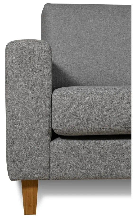 Jasnoszara sofa 217 cm Focus – Scandic