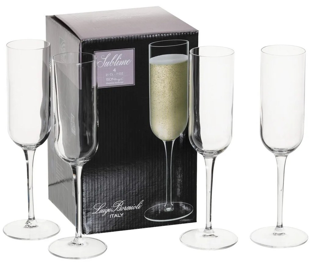 Kieliszki do wina Elegante 4szt. 210ml