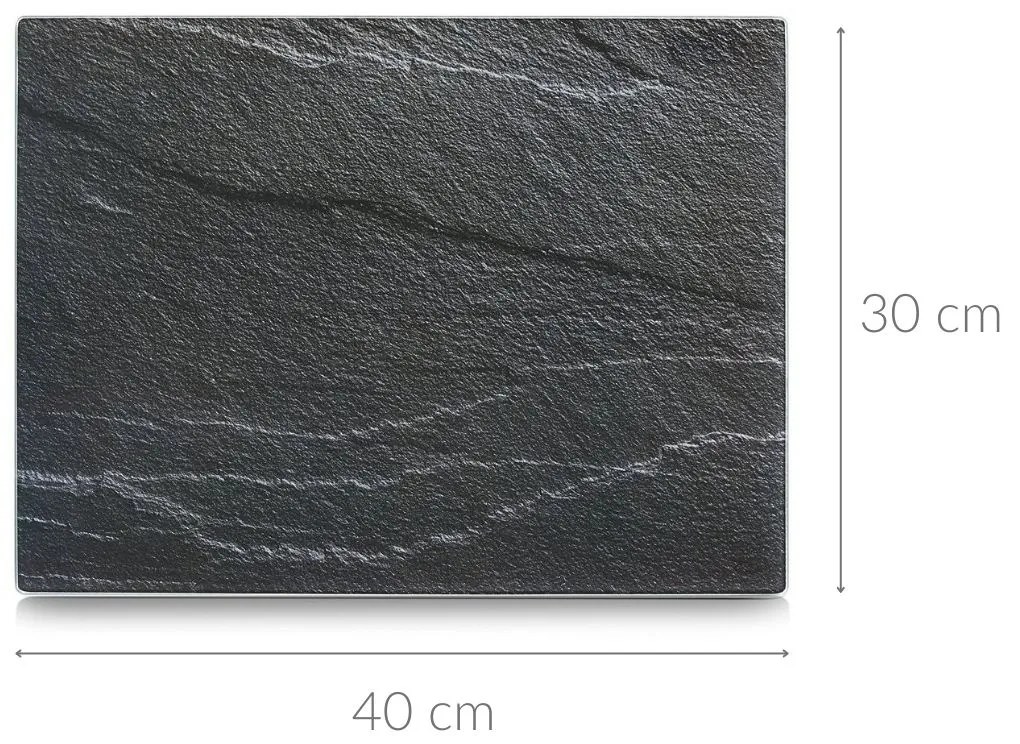 Deska do krojenia ANTHRACITE SLATE, 40x30 cm, ZELLER