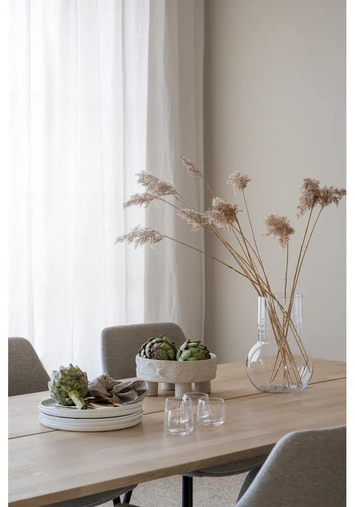 Rozkładany stół z blatem z drewna dębowego 220x100 cm Carradale – Rowico