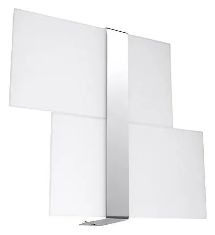 Designerski Szklany Kinkiet Popielaty E727 G8-H93