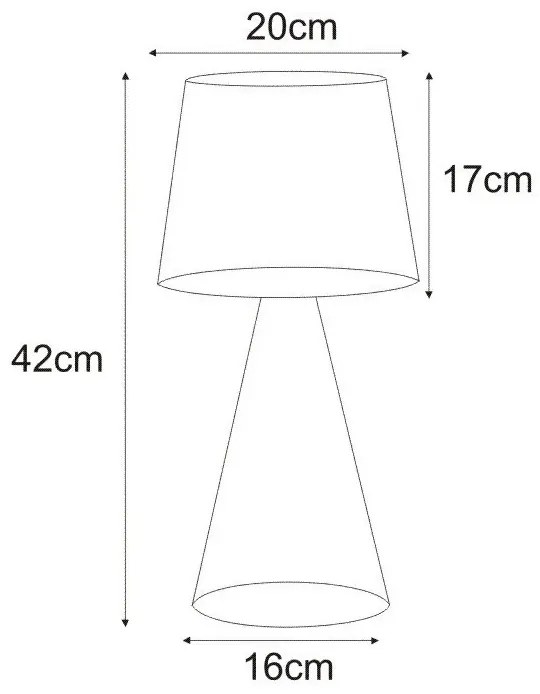 Czarna druciana lampa stołowa w stylu loft - S566-Folta