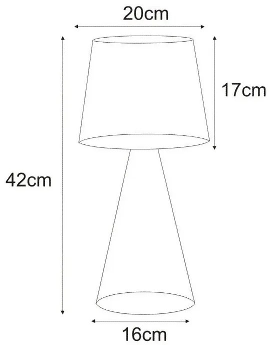 Czarna druciana lampa stołowa w stylu loft - S566 W0-F14