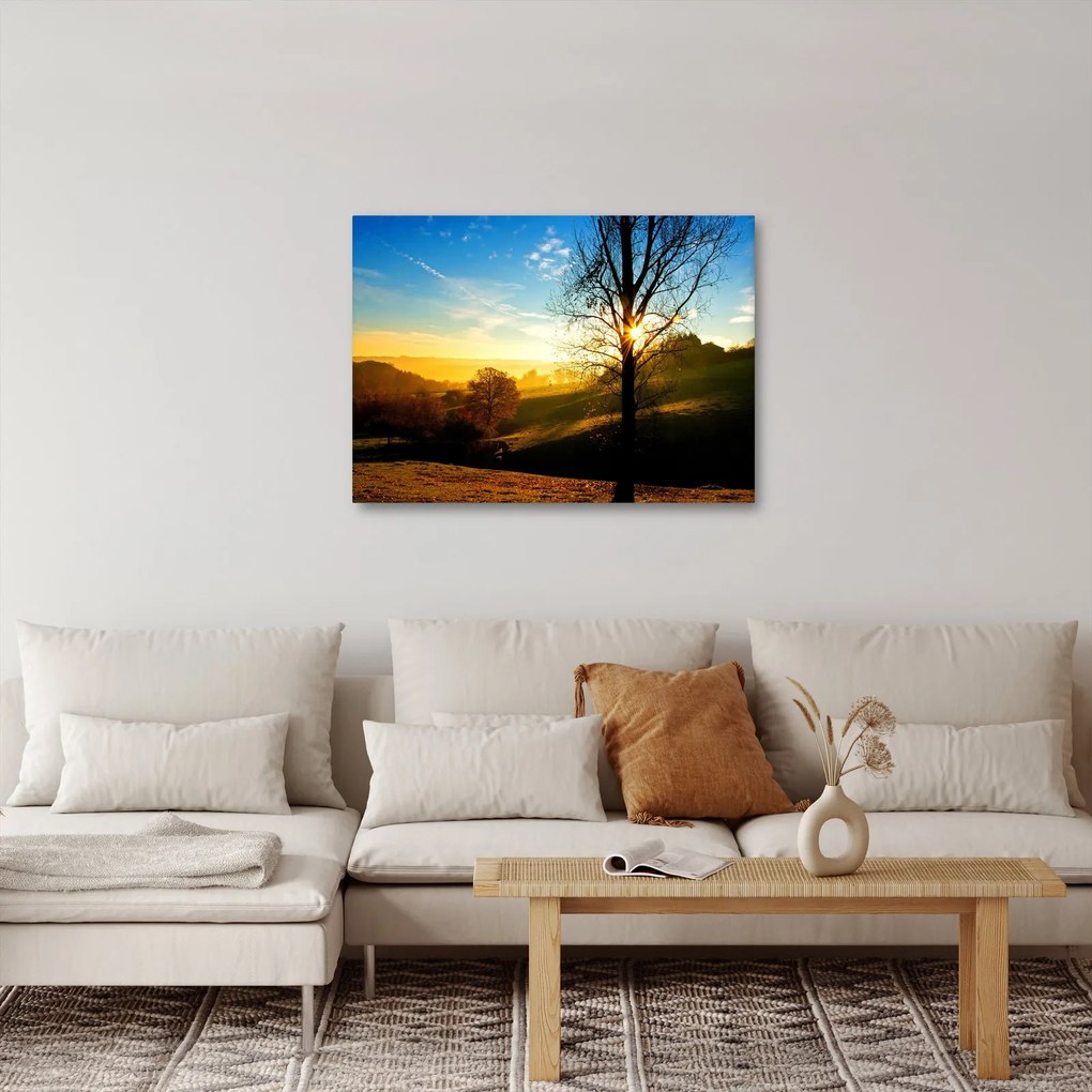 Obraz wschodu słońca (70x50 cm)