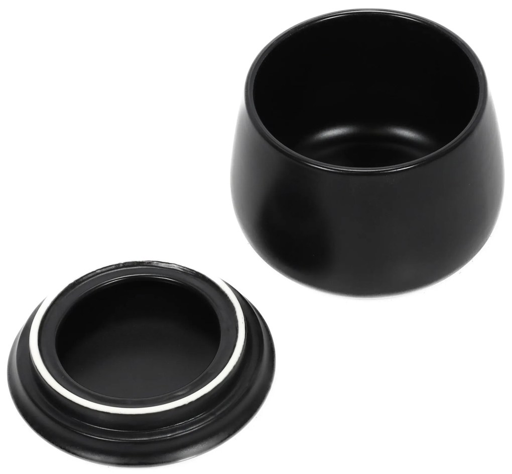 Porcelanowa cukiernica z pokrywką