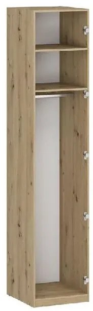 Korpus szafy modułowej FORMO K2 50 dąb artisan HALMAR