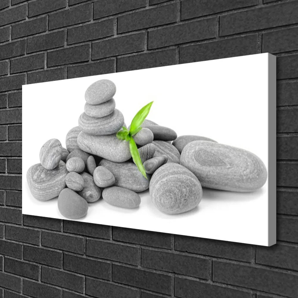 Obraz drukowany na płótnie Harmonijna Kompozycja Kamieni