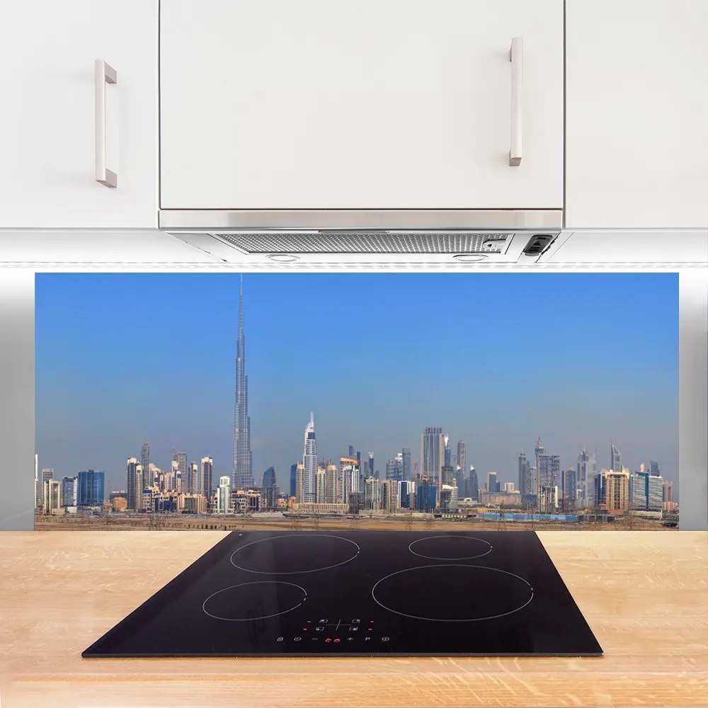 Panel Kuchenny Kolorowe Kamienice O Zmierzchu