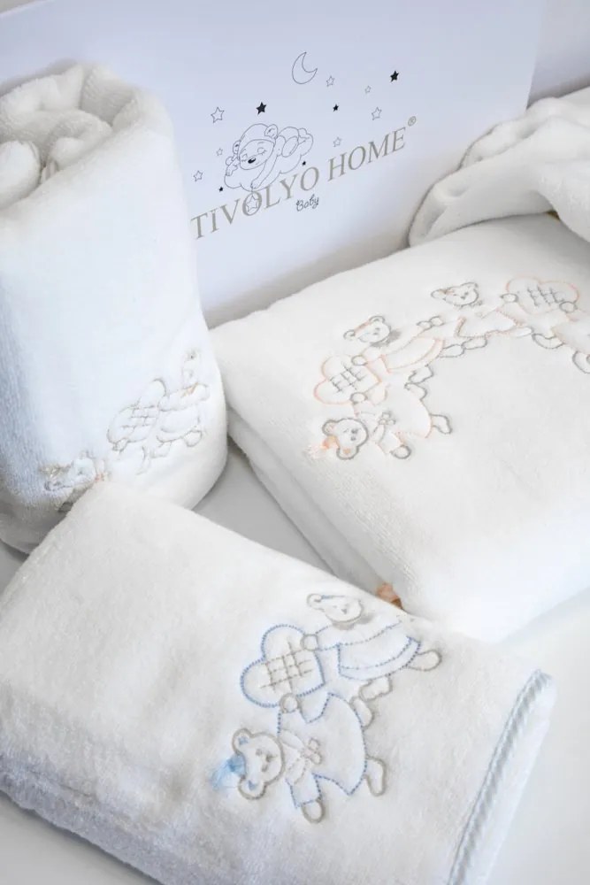 Podarunkowy zestaw ręczników dla dzieci FAMILY, 2 szt Różowy