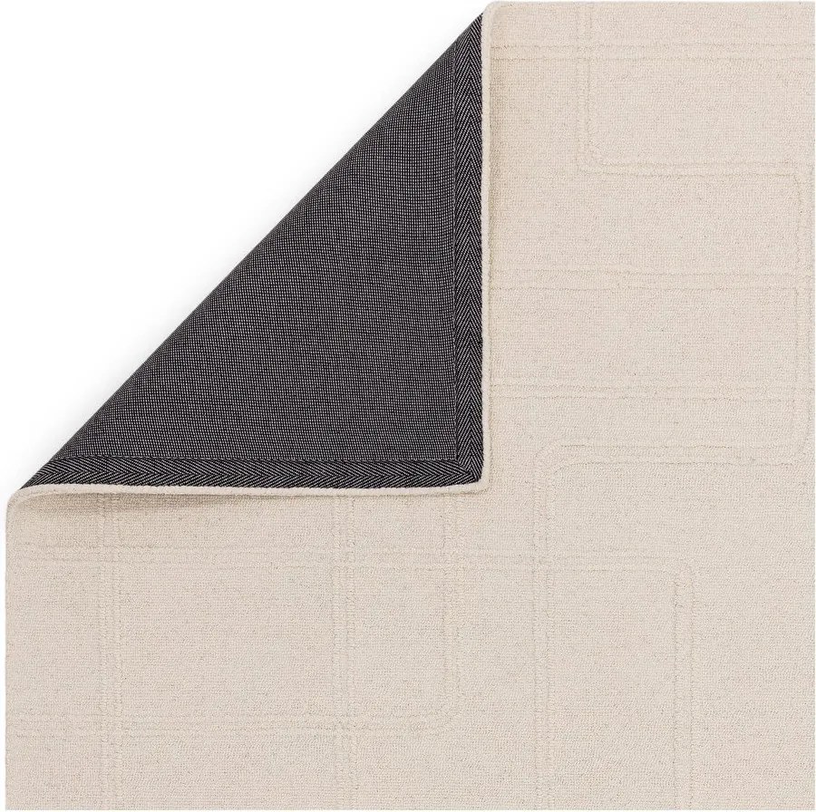 Kremowy wełniany dywan tkany ręcznie 160x230 cm Ada – Asiatic Carpets