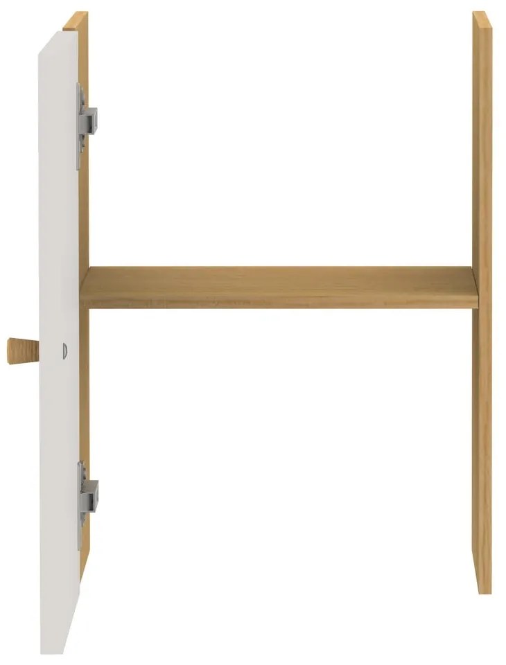 Szary element regału modułowego 33x43,5 cm Z Cube – Tenzo