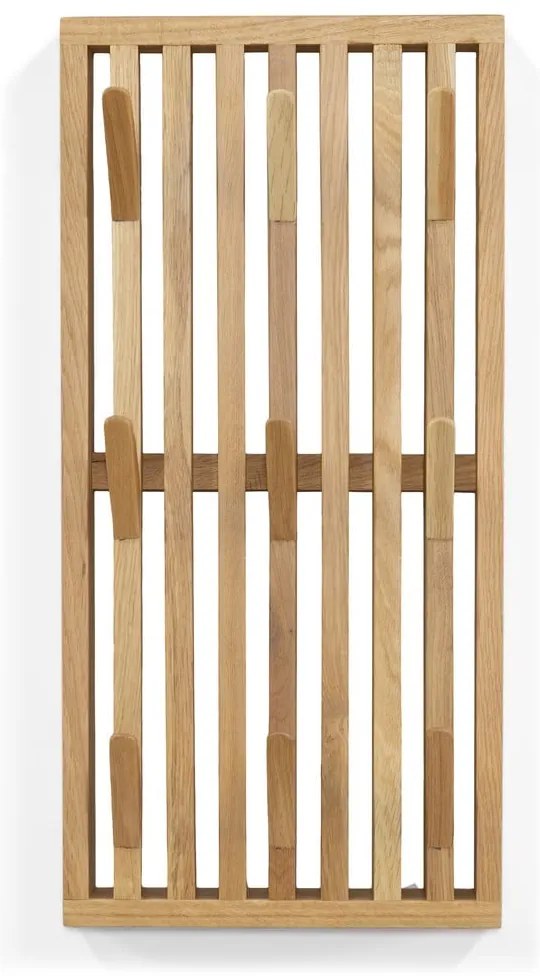 Wieszak ścienny z litego drewna dębowego Parco – Spinder Design