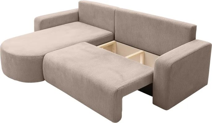 Narożnik BIS XL Uniwersalny z funkcją spania POSO 02 DomoHome