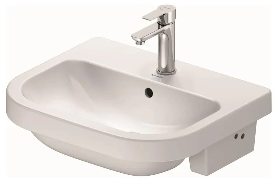 Duravit 24035500002 - Umywalka wpuszczana D-CODE 55x45,5 cm ceramika/biały połysk