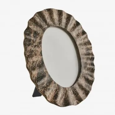 Nieregularna Ramka Na Zdjęcia Z Żywicy Aiseko 10 X 15 Cm - Sklum
