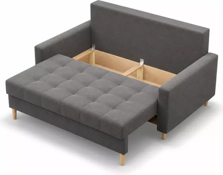 Sofa Victoria z funkcją spania i pojemnikiem na pościel – nowoczesna i elegancka