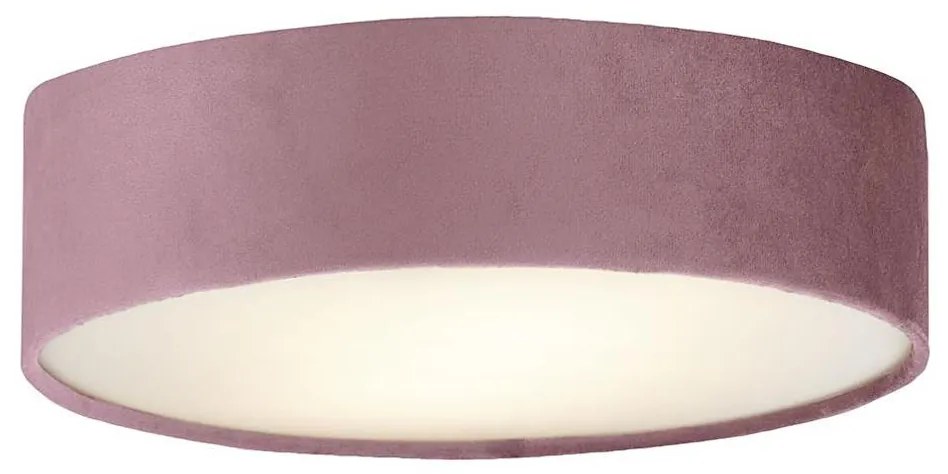 Searchlight 23298-3PI - Lampa sufitowa DRUM 3xE27/60W/230V różowa