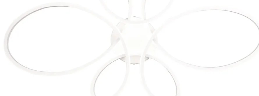 Biała lampa sufitowa LED 45.5x83 cm Fly – Trio