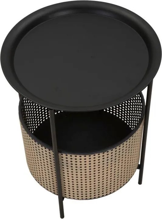 Metalowy okrągły stolik ø 40 cm Osaka – Mauro Ferretti