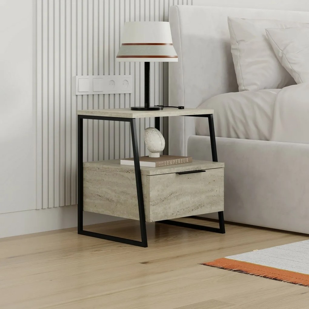 Szafka nocna Pal Travertine