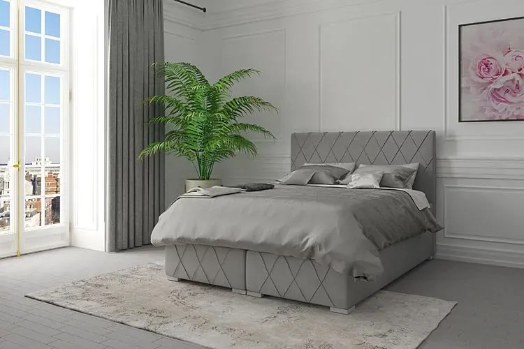 Pojedyncze łóżko boxspring Ahus 80x200 - 32 kolory