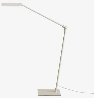Lampa Stołowa Led Z Metalu Valtyn Biała - Sklum