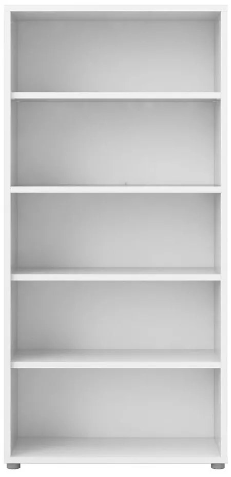 Biały regał modułowy 89x189 cm Prima – Tvilum