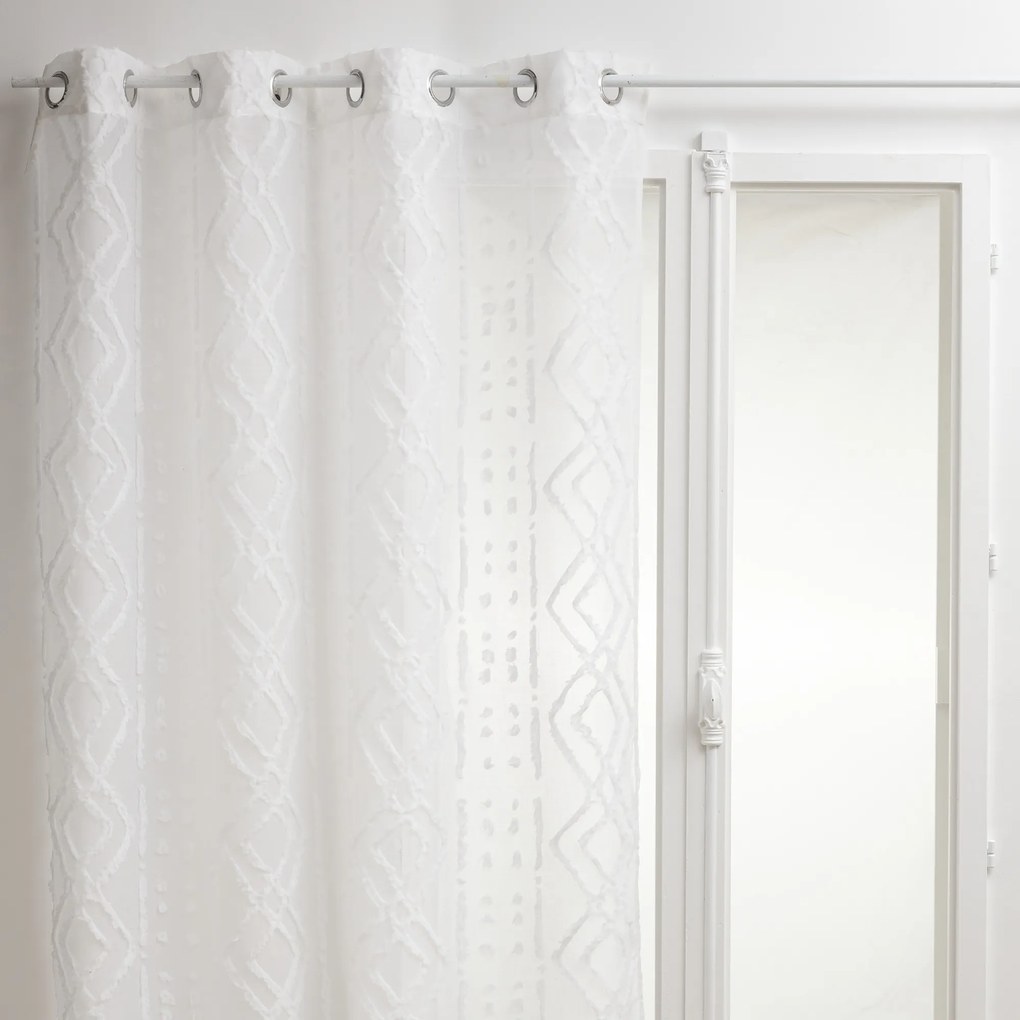 Firanka do salonu na przelotkach SAMA, 140 x 240 cm