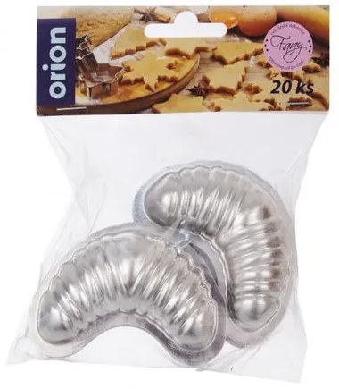 Orion 20-częściowy zestaw foremek Rogaliki, małe, S