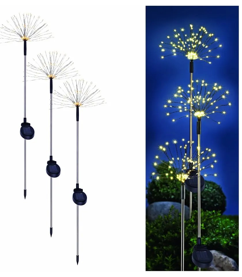 Solarna lampa zewnętrzna (wysokość 80 cm) – Garden Pleasure