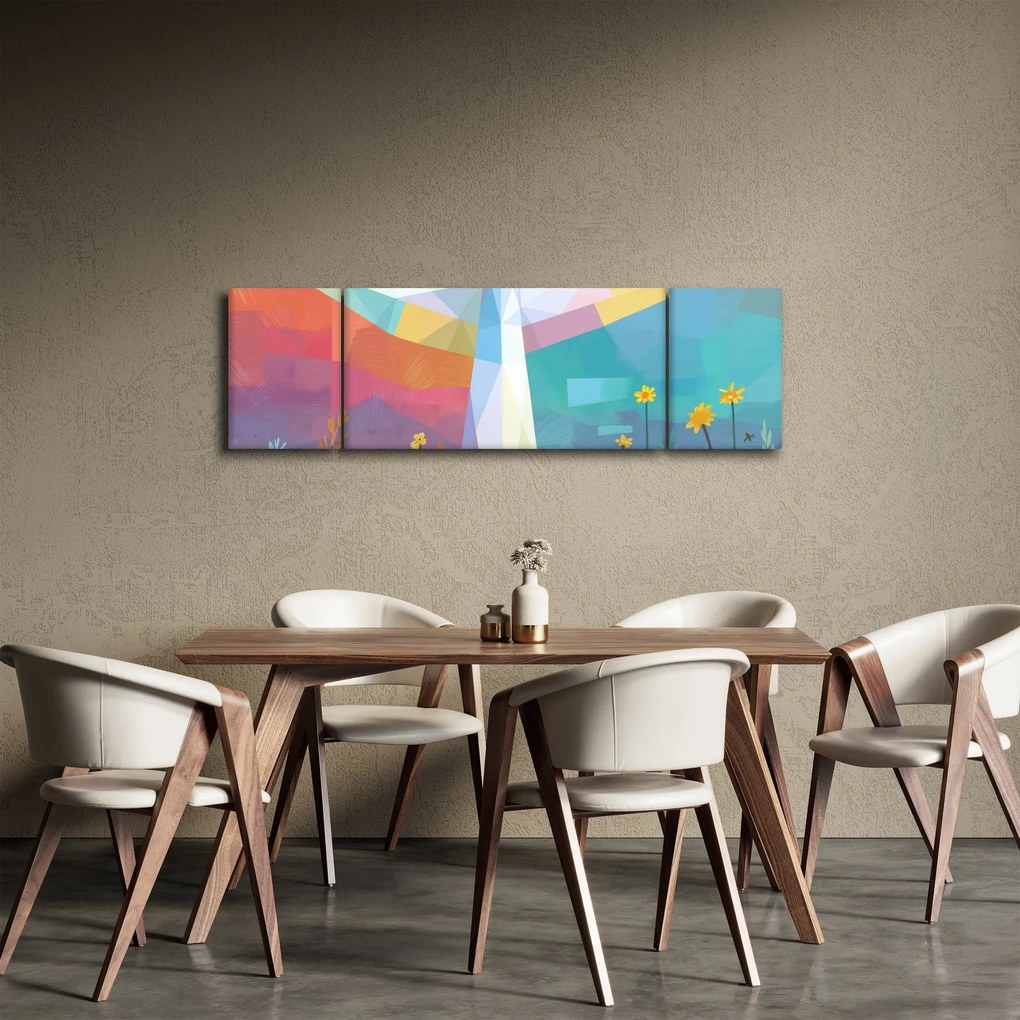 Obraz - Strażnik kwiatów (170x50 cm)