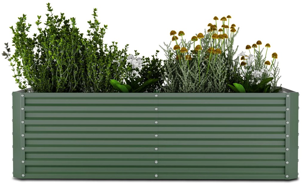 Blumfeldt Terrabox 200x100x60 cm Skrzynia na warzywa Zielony