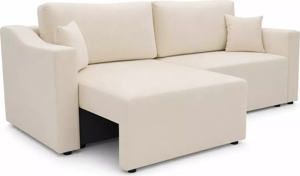 Sofa Serenity z funkcją spania i pojemnikami na pościel – nowoczesna, wygodna