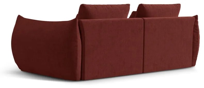 Czerwona sofa 232 cm Bloom – Micadoni Home