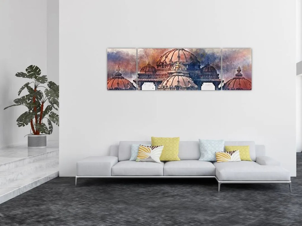 Obraz - Akshardham, New Delhi, Indie (170x50 cm)