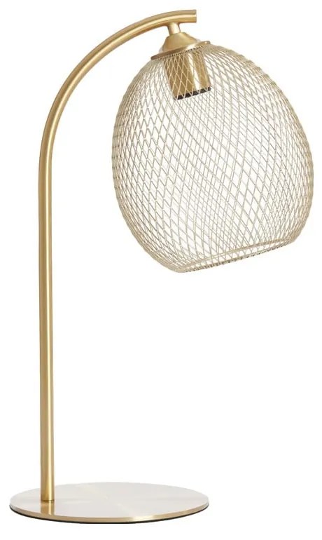 Lampa stołowa w kolorze złota (wysokość 50 cm) Moroc – Light &amp; Living