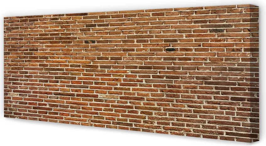 Zdjęcie na płótnie Tekstura Industrialnej Cegły