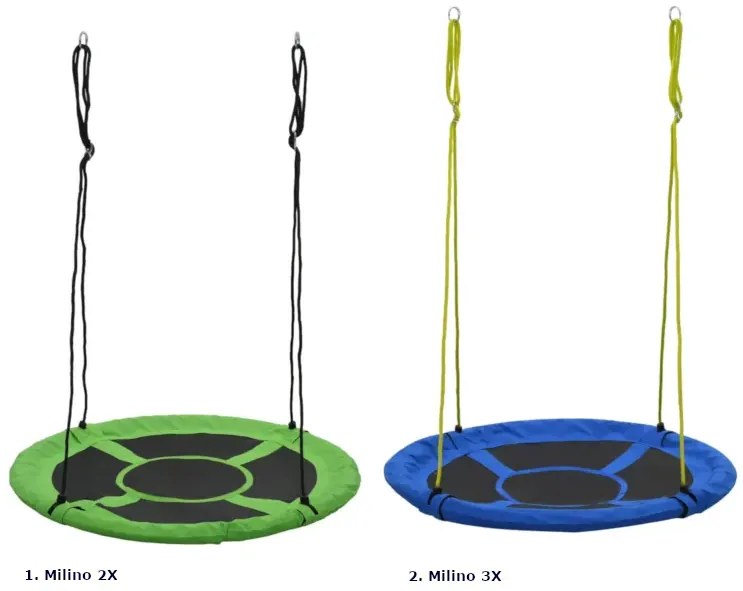 Zielone bocianie gniazdo dla dzieci Z1-P77