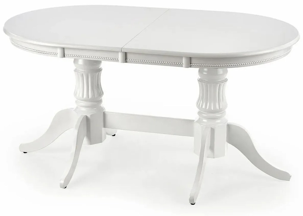 Klasyczny Stół Rozkładany W Kolorze Białym H8-B11