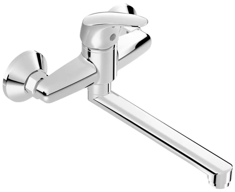 JIKA H3111N70042401 - Bateria umywalkowa TALAS 15,5 cm chrom błyszczący