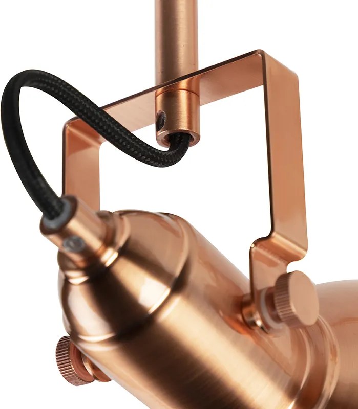 Romantyczny reflektor miedziany 3-światłowy - Tommy