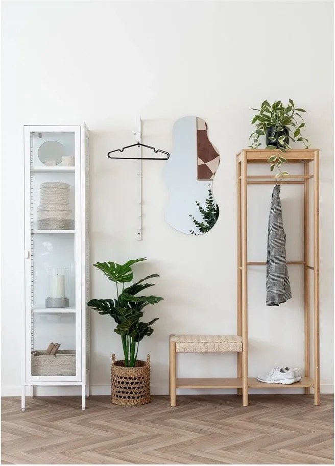 Bambusowy zestaw do przedpokoju w naturalnym kolorze Ember – House Nordic