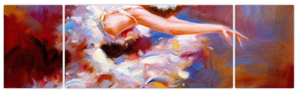 Obraz - Baletnica, malarstwo (170x50 cm)