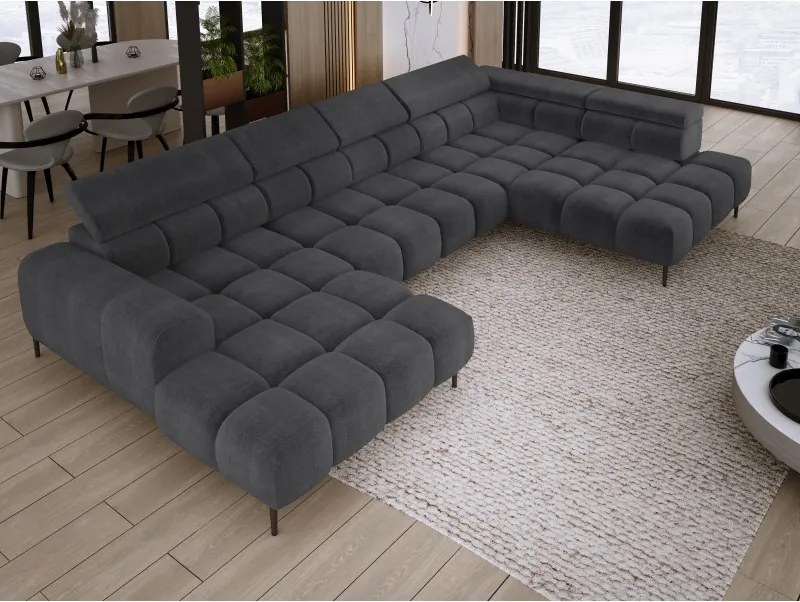 Narożnik PLAZA XL z elektryczną regulacją siedziska WERSAL