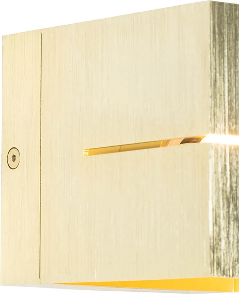 Inteligentna lampa ścienna złota 9,7 cm w tym Wi-Fi G9 - Transfer