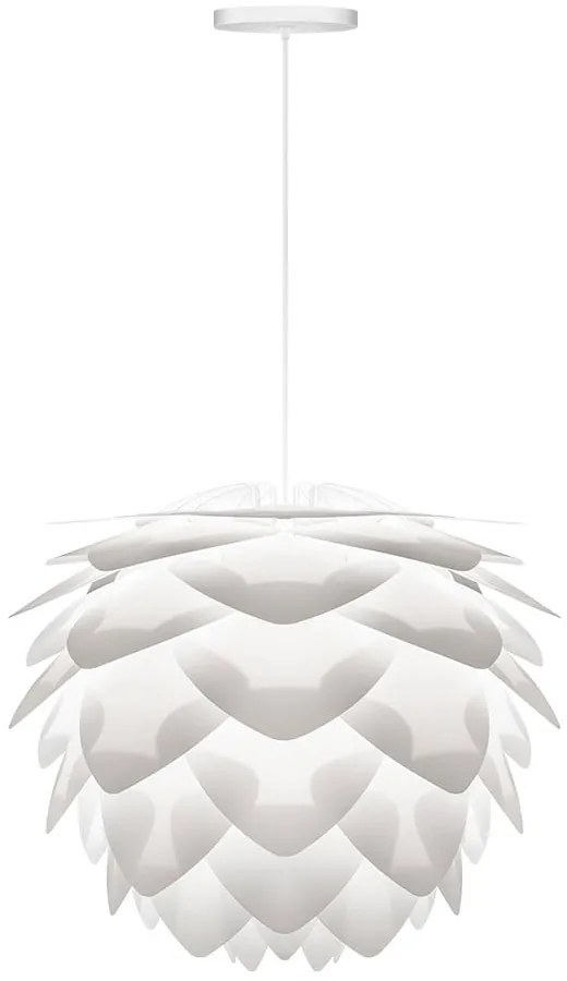 Biały abażur ø 32 cm Silvia – UMAGE