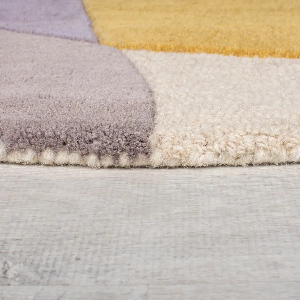 Wełniany okrągły dywan tkany ręcznie ø 160 cm Glow Multi – Flair Rugs