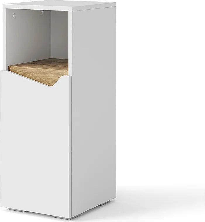 Szafka Midi biały/artystyczny 30x35x74.5 marelle